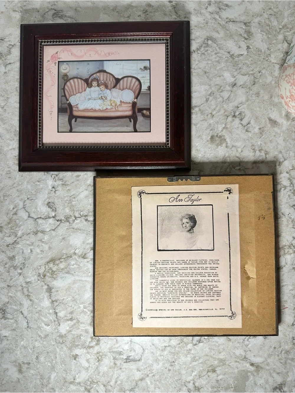 Set of 2 prints by Ann Taylor